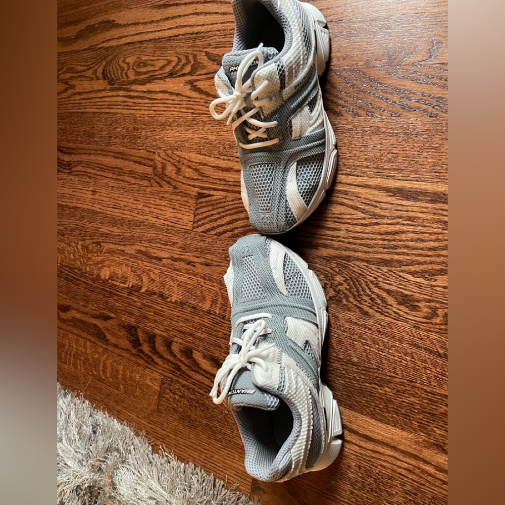 Gray and white balenciaga sneakers great condition